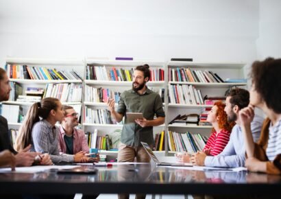 Business meeting and teamwork by business people